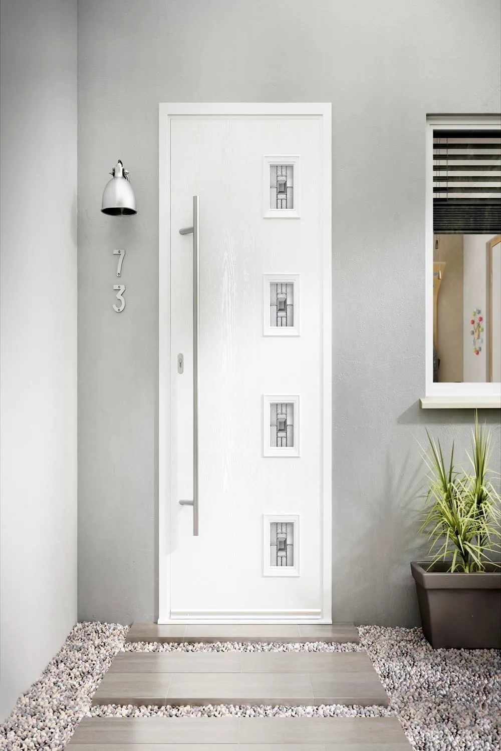 Portia Rock Solid Composite Door
